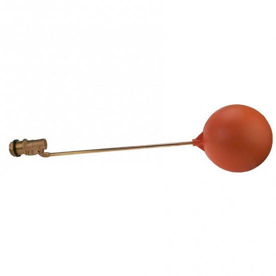 Поплавковий клапан для ємкості 3/4" латунь KARRO, фото 1