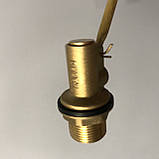 Поплавковий клапан для ємкості 3/4" латунь KARRO, фото 8