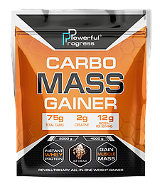 Гейнер Carbo Mass Gainer Powerful Progress 2 кг Морозиво