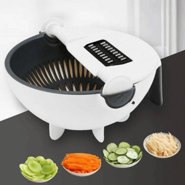 Багатофункціональна овочерізка 9в1 Basket Vegetable Cutter UKR-3006