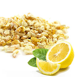 Сублімований Лимон з цедрою, шматочки. 25г