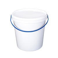Відро харчове Ø129 мм. h = 120 мм. 1 л. біле
