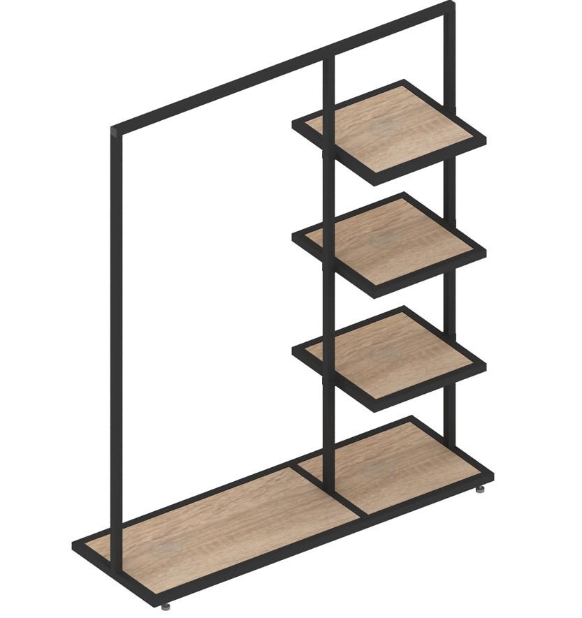 Стійка для одягу та взуття ЛОФТ 0049