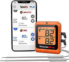 Bluetooth-термометр для м'яса ThermoPro TP-25H2 з подвійним зондом (150 метрів)