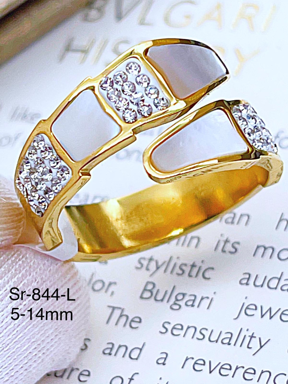 Кільце Stainlees Steel (преміум) Sr-844(6)