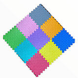 Килимок-пазл EVA 50х50 см, т. 10 мм щільність 80-100 кг/м3 TERMOIZOL®, фото 5