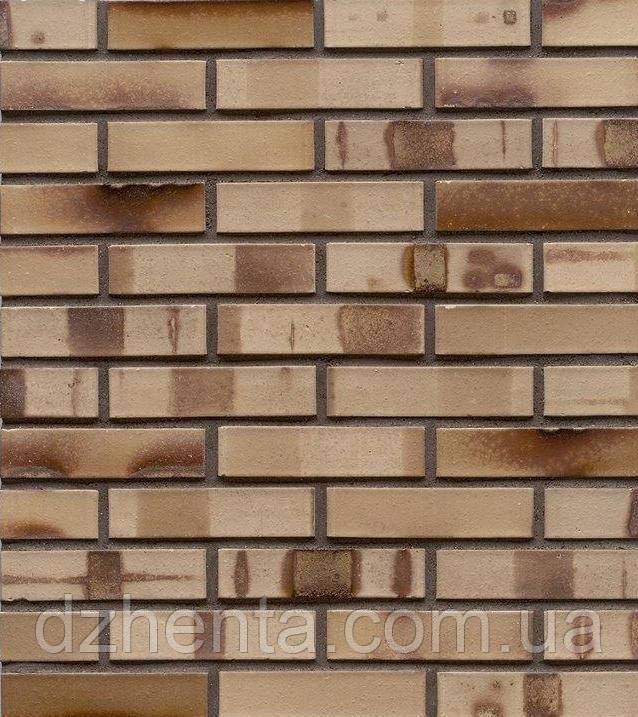 Клинкерный кирпич Silbergrau Nuanciert Kohle Spezial