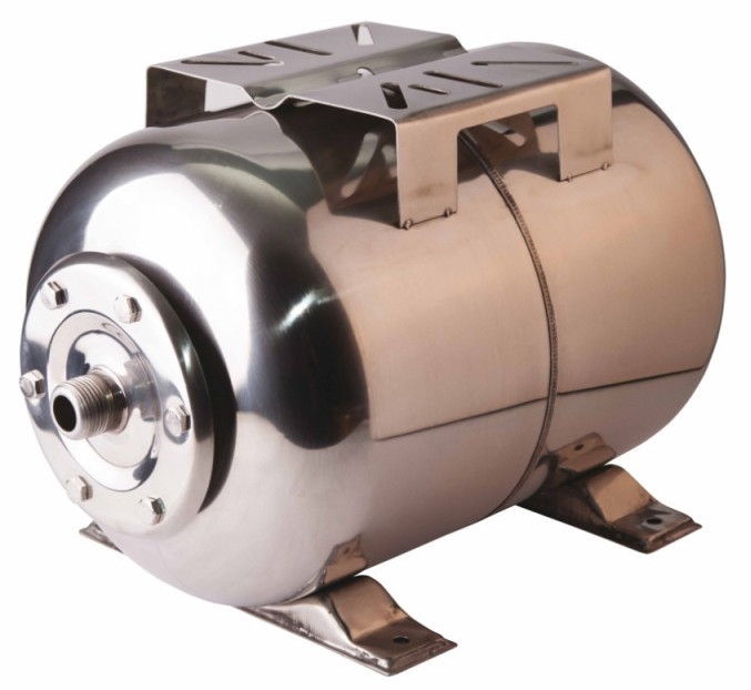 Гідроакумулятор "OCEAN" для систем водопостачання 50л в нержавіючому корпусі., фото 1