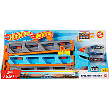 Hot Wheels Великий автовоз перевізник вантажівка транспортер Speedway Hauler GVG37 HW