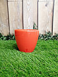 Вазон Deco Twin 2,5 л морквяний, фото 4