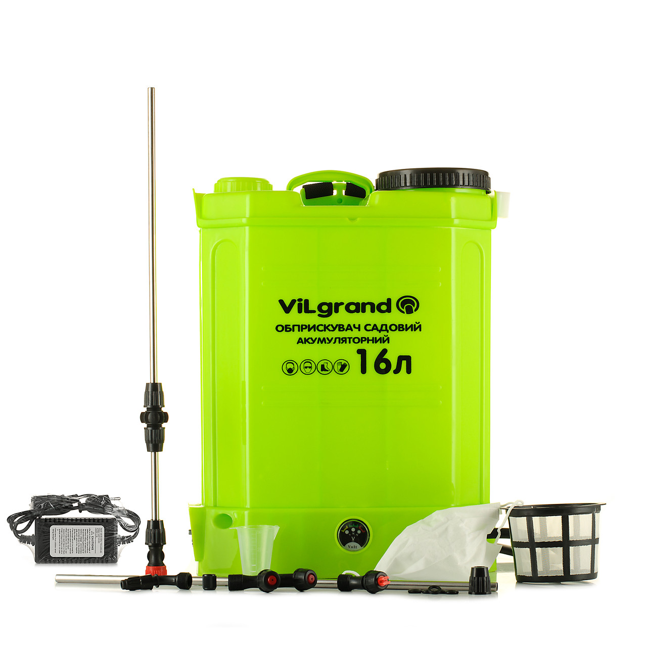 Обприскувач акумуляторний 16 л VILGRAND SGA-16RP2 (12 В)