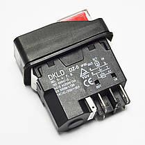 Кнопка для бетономішалки, точила (5 контактів, 16А), фото 4