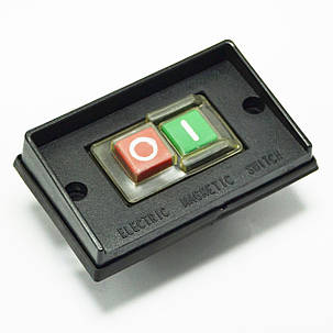 Кнопка з пластиною для бетономішалки, плиткоріза (4 контакта, 6А), фото 1