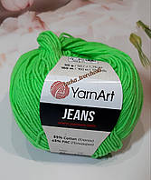 YarnArt Jeans №60 салатовий