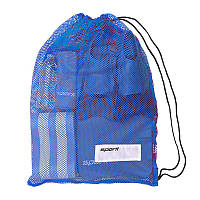 Сетка-мешок для инвентаря Sporti Mesh (Blue) 78х50 см