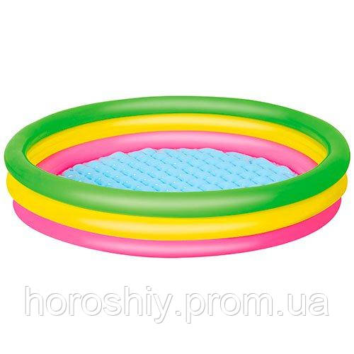 Надувний басейн для дітей Bestway круглий 102х25 см