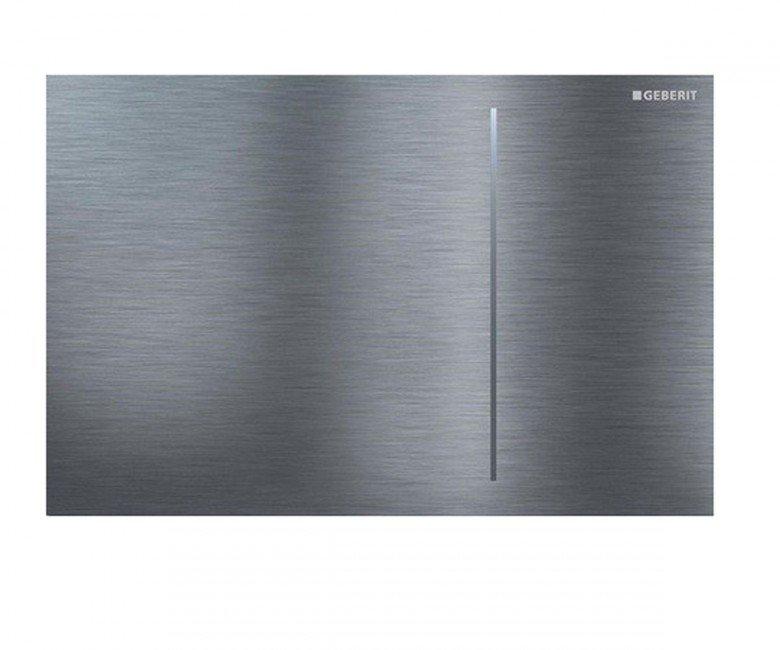 Змивна клавіша Geberit Sigma 70 для бачків Sigma 8 см подвійний змив нержавіюча сталь