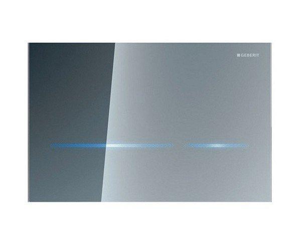 Змивна клавіша Geberit Sigma 80 для бачків Sigma 8 см електроніка дзеркальне скло