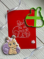 3D-формочки-вирубки для пряників "Равлик"