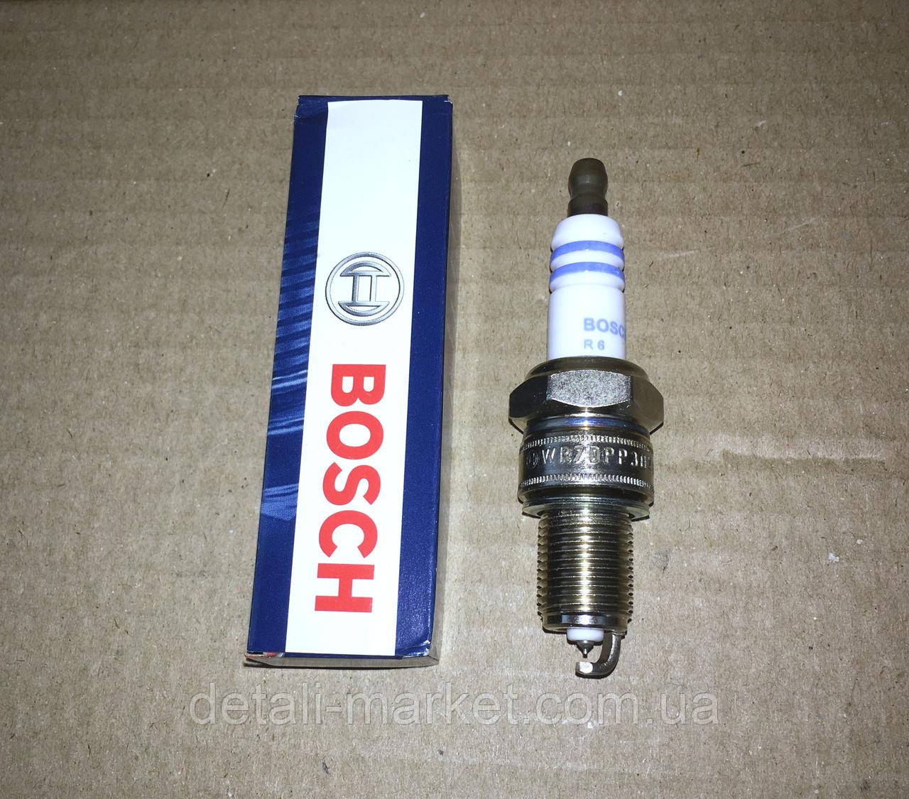Свічки BOSCH Pl WR7DPP Авео 1.5 (під ГБО), фото 1
