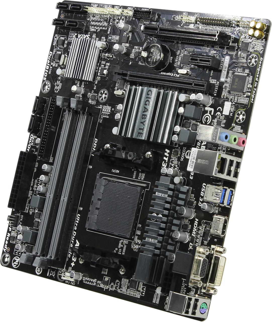 Материнська плата GIGABYTE GA-78LMT-USB3 (rev.6.0) Socket AM3+, micro-ATX 4*DDR3