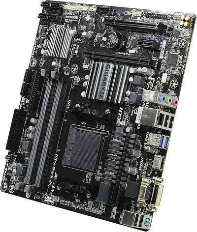 Материнська плата GIGABYTE GA-78LMT-USB3 (rev.6.0) Socket AM3+, micro-ATX 4*DDR3, фото 1