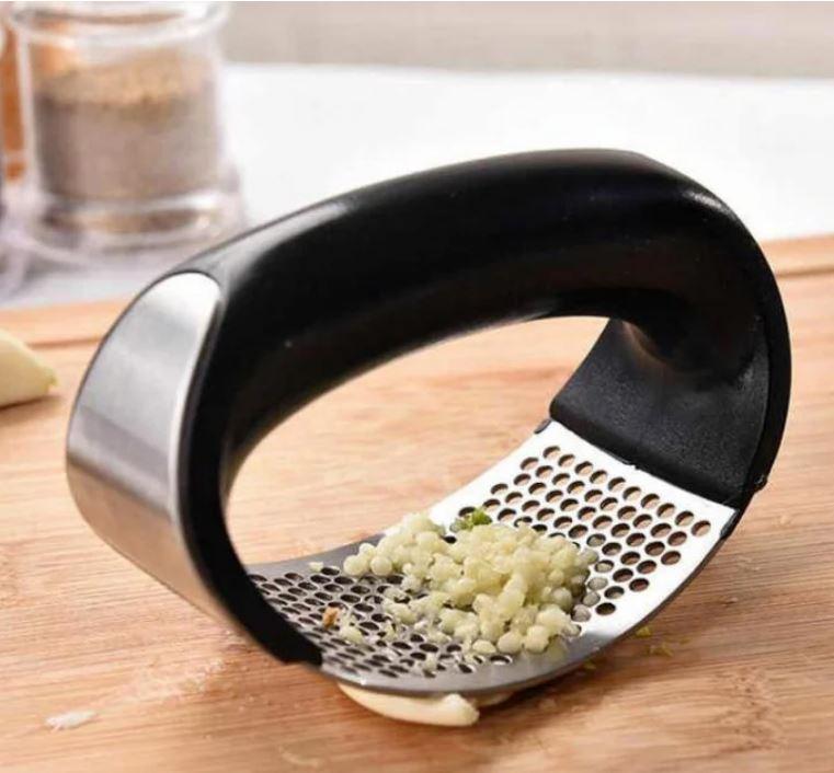 Прес для часнику з неіржавкої сталі Garlic Press