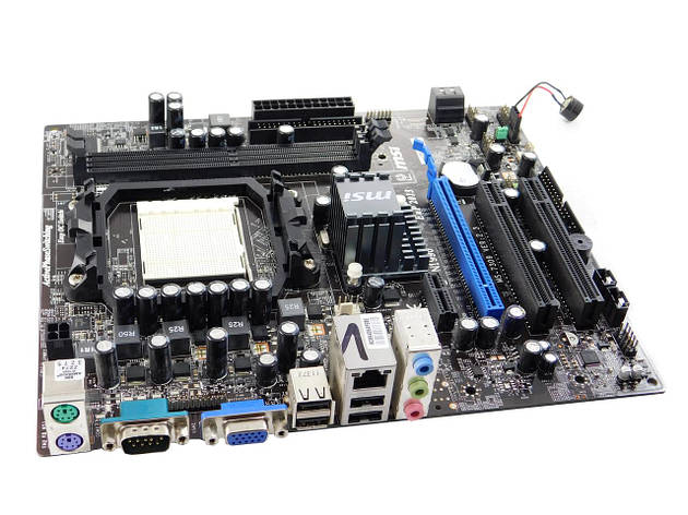 Материнська плата MSI K9N6PGM2-V2 (V2.2) Socket AM2+ (б/у), фото 1