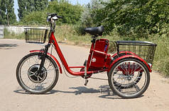 Електроскутер триколісний Skybike трицикл (350W-36V) Red