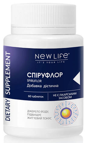 Спіруфлор / Spiruflor (джерело йоду, підвищує життєвий тонус), фото 1