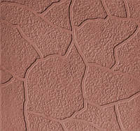 Плитка тротуарна "Квадрат Піщаник" коричнева 30*30*3 см (11шт/м2)