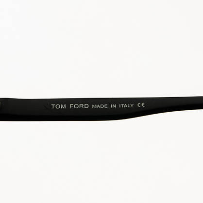 Жіночі модні сонцезахисні окуляри Tom Ford (репліка) - Чорні - JL1351, фото 3