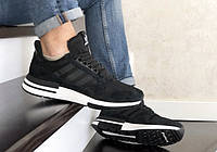 Чоловічі кросівки Adidas ZX 500 Rm (44 В НОВНОСТІ) Замш Прес шкіра