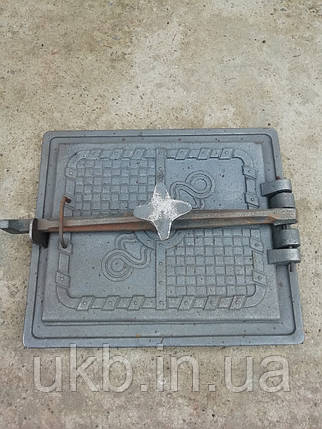 Дверцята топочні 330*290 мм "ДРОВЯНА-2", фото 1