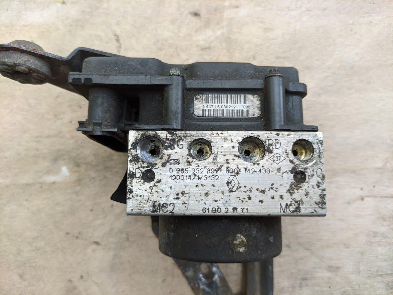 Блок ABS Renault Kangoo 2, 2008-, 0265232892 (Б/У)