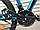 Велосипед алюмінієвий гірський TopRider-680 26" рама 17", блакитний + крила в подарунок, фото 4