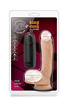 Вібратор реалистик з пультом ДК BV Plus King Dong Vibrating Cock 20см