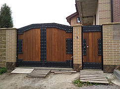 Ворота з дерева