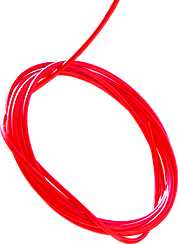 Шланг пластиковий червоний 6х4 мм