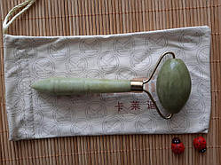 Мішечок для зберігання ролера для обличчя та тіла Бежевий