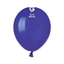 Латексна кулька пастель темний синій 5" / 046/ 13см Gemar