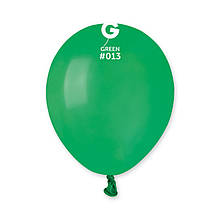 Латексна кулька пастель темний зелений 5" / 13 / 13см Green Gemar