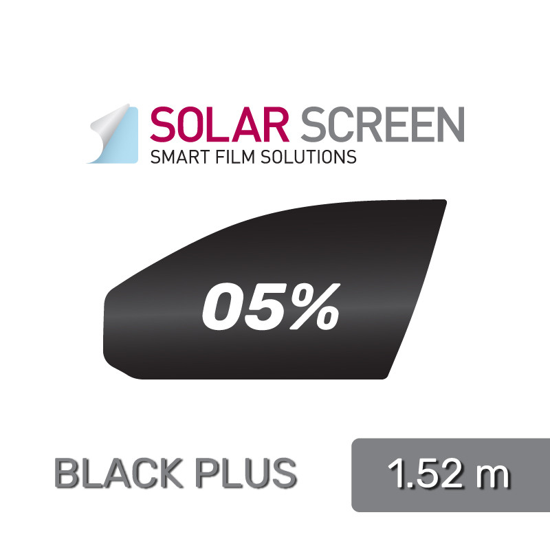 Solar screen IR CARBON/BLACK PLUS 95 C, пропускання 5% — 1.524 m