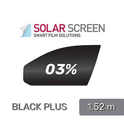 Solar Screen IR CARBON BLACK PLUS 97 C, світлопроникність 3% — 1.524 m