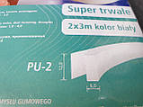 Поролон самоклеючий Stomil Sanok PU 2 12х6 білий 6м, фото 3