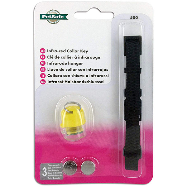 Нашийник з інфрачервоним ключем для котів PetSafe Staywell Infra-red Collar Key (580YEL)