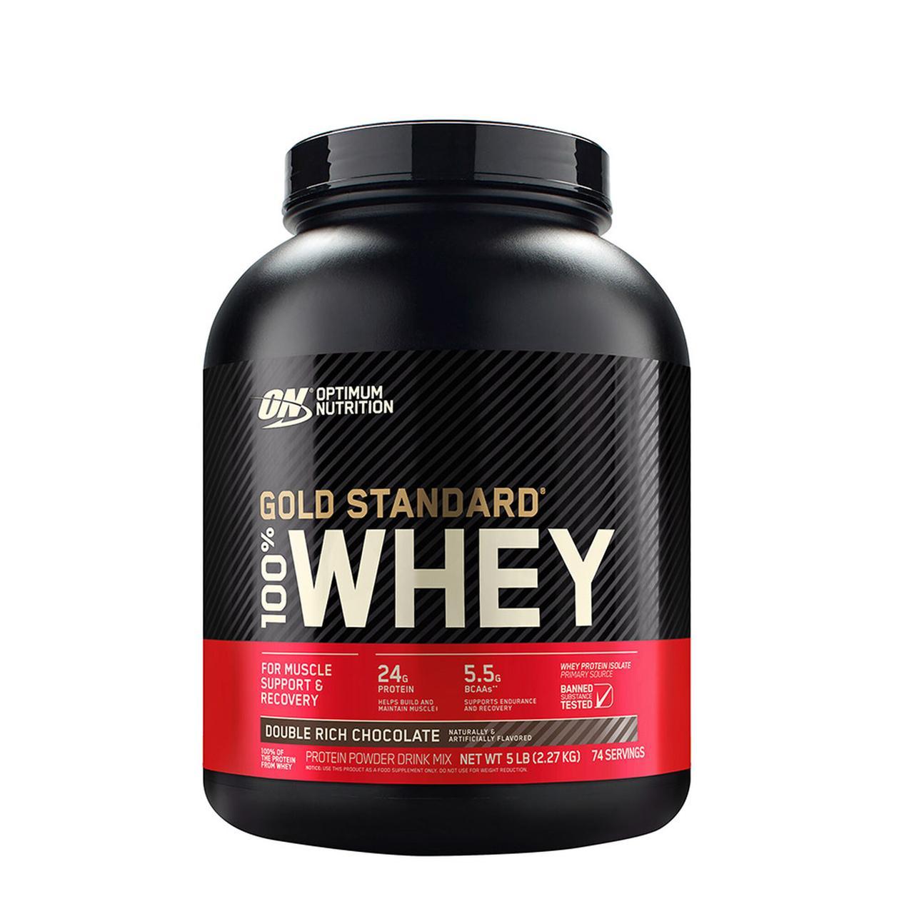 Протеїн 100% Whey Gold Standard Optimum Nutrition 2.27 кг Подвійний шоколад