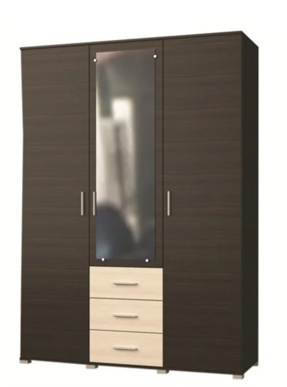Шафа розпашна ШП-5 з дзеркалом (1500х520х2100)