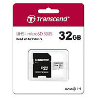 Карта пам'яті Transcend microSDHC 32GB Class 10