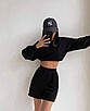 Женский костюм-двойка на лето OVERSIZE с шортами, фото 6